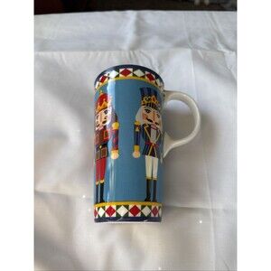 Evergreen Nutcracker Travel Mug W/out Lid